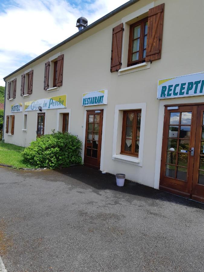Logis Hotel Les Confins Du Perche Со Экстерьер фото